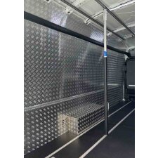 Aluminium-Riffelblech-Verkleidung