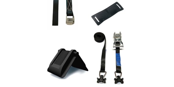 Lashing straps and tension belts - safe transportation with a system - Lashing straps &amp; tension belts - secure load securing