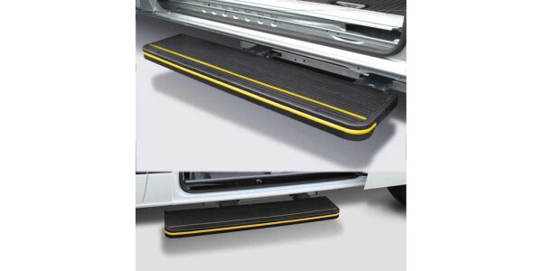 Die SCE Trittstufe – Vollautomatische Heavy-Duty Einstiegslösung für Nutzfahrzeuge - SCE Trittstufe – Heavy-Duty, vollautomatisch &amp; extrem belastbar