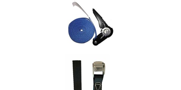 Lashing strap with clamp lock or ratchet - which is the right choice? - Clamp lock vs. ratchet - compare lashing straps correctly