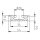 Airlineschiene Light versenkbar als Bodenprofil - 3 Meter