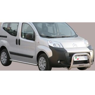 Frontbügel für Citroen Nemo ab Baujahr 2007 - Edelstahl