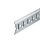 Kombi-Anker-Zurrschiene 3 Meter - 20 mm - Aluminium