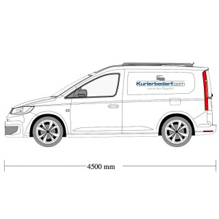 Dachtrger fr VW Caddy 5 - L1 ab Baujahr 2021 aus Stahl