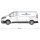 Stahl Dachgepäckträger für Renault Trafic - L2H1 - ab 2014