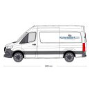 Dachträger für MB Sprinter - L2H2 - aus Stahl