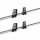 Aluminium-Dachträger für Renault Trafic, Nissan NV 300/Primastar - L1H1