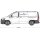 Aluminium Dachgepäckträger für Mercedes V-Klasse/Vito - L2 - ab 2014