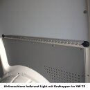 Airlineschiene halbrund - 1 Meter - light