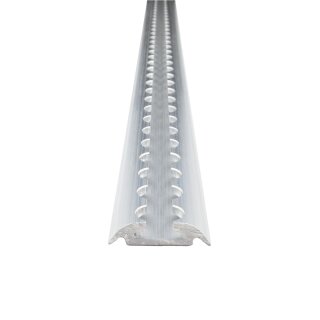 Airlineschiene halbrund - 0,75 Meter - light