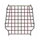 Ladungssicherungsnetz für Transporter vertikal mit Gestänge