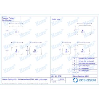 Laderaumverkleidung fr Citroen Berlingo - L1 ab 2019