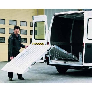 Verladerampe für Transporter - Festmontage mit hoher Tragkraft