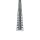 Airlineschiene eckig Light - XXS - 2 Meter - 25 mm