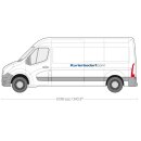 Schwellerrohre für Renault Master und Nissan NV 400 - L3/L4