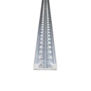 Airlineschiene eckig Light - 0,5 Meter