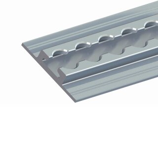 Airlineschiene Flachprofil - 1 Meter - Strong