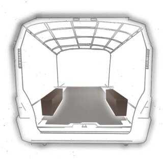 Radkastenschutz für MAN TGE und VW Crafter aus Birkensperrholz - FWD