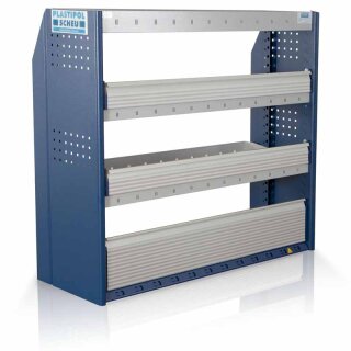 Fahrzeugmodul PL610 - 1145x1325x310/410 mm - 3 Wannen +...