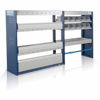 Fahrzeugmodul PL621 - 1145x1990x310 mm - 2 Muldenwannen