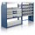Fahrzeugeinrichtung PL633 - 1145x1815x310/410 mm - 3 Schubladen