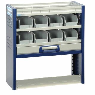 Fahrzeugmodul PL653 - 890x805x310/410 mm - 1 Schublade