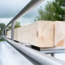 Edelstahl Dachgepäckträger für MAN TGE, VW Crafter - L3H2/H3