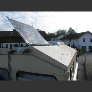Edelstahl Befestigungssystem für Solarmodule bis 1,5 Meter
