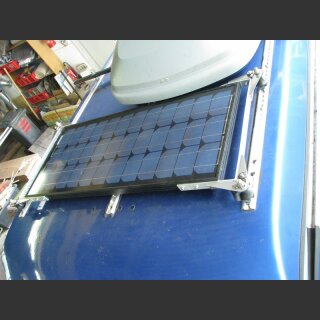 Edelstahl Befestigungssystem für Solarmodule ab 1,5 Meter