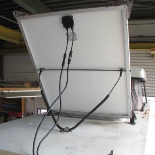 Edelstahl Befestigungssystem fr Solarmodule grer 1,5 Meter