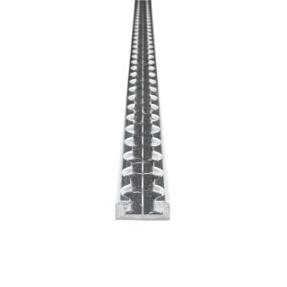 Airlineschiene eckig Light - XXS - 0,75 Meter - nur 25 mm breit