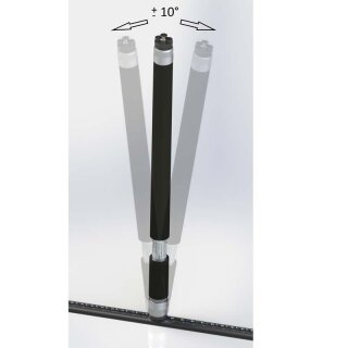 Sperrbalken fr Airlineschiene Airline-Beam 1.50 - 2.06 m