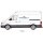 Stahl Dachgepäckträger für MAN TGE und VW Crafter - L3H3