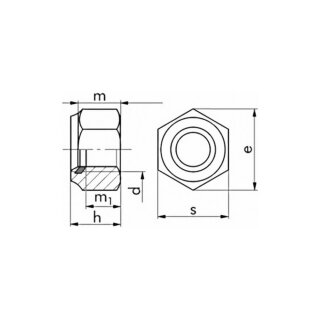 Schraube M5x16 fr Light-Airlineschienen mit Mutter und Scheibe