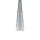 Airlineschiene eckig - Light - schmal - 3 Meter - 28 mm