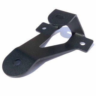 schwarzer Dachtrger Fuss fr Airlineschiene aus Edelstahl - 40 mm