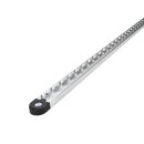 Airlineschiene eckig - Light - schmal - 1 Meter - 28 mm