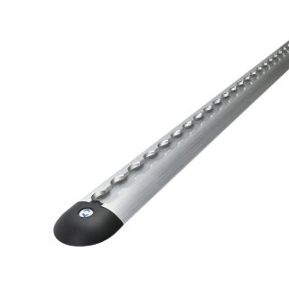 Airlineschiene Halbrundprofil Standard - ungebohrt - 2 Meter