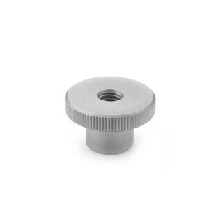 Rndelmutter mit M8 Edelstahlgewinde - 30 mm Griff
