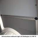 Airlineschiene halbrund - 2 Meter - light