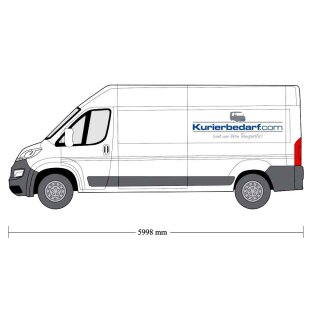 Kunststoff Transporterboden fr Opel Movano C - L3