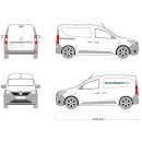 Fensterschutzgitter für Renault Express - Hecktüren - ab 2021