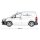 Aluminium Dachgepäckträger für Renault Kangoo - L1 - ab 2021