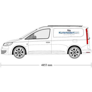 Dachtrger fr VW Caddy Maxi 5 - L2 ab 2021 aus Stahl