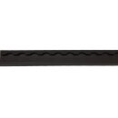 Airlineschiene schwarz - eckig Light - 1 Meter