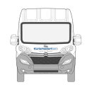 Aluminium Dachgepäckträger mit Laufsteg für Citroen Jumper