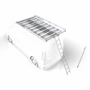 Aluminium Dachgepäckträger mit Laufsteg für Fiat Ducato