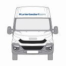 Aluminium Dachgepäckträger mit Laufsteg für Iveco Daily