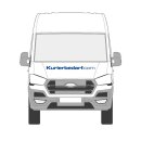 Aluminium Dachgepäckträger mit Laufsteg für Hyundai H350