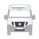 Aluminium Dachgepäckträger mit Laufsteg für Nissan Interstar - NV400